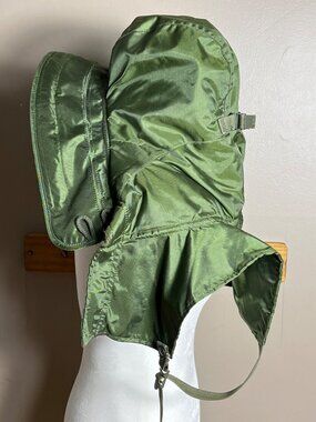 Vtg US Military Extreme Cold Weather Hood Shore Impermeable Surplus M